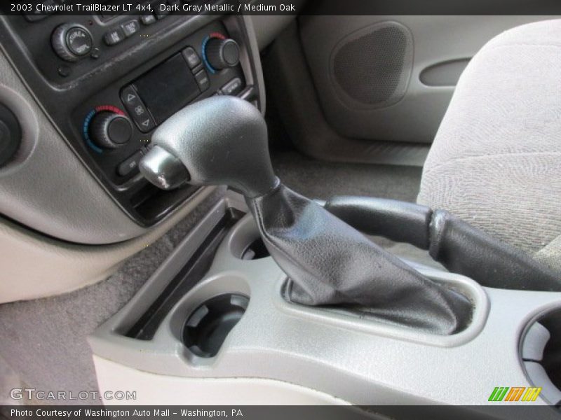 Dark Gray Metallic / Medium Oak 2003 Chevrolet TrailBlazer LT 4x4