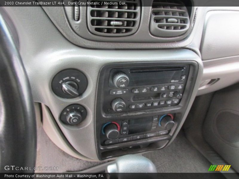 Dark Gray Metallic / Medium Oak 2003 Chevrolet TrailBlazer LT 4x4