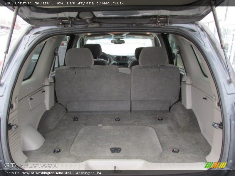 Dark Gray Metallic / Medium Oak 2003 Chevrolet TrailBlazer LT 4x4