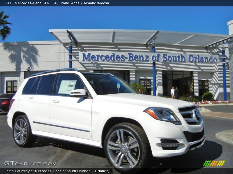 Polar White / Almond/Mocha 2013 Mercedes-Benz GLK 350