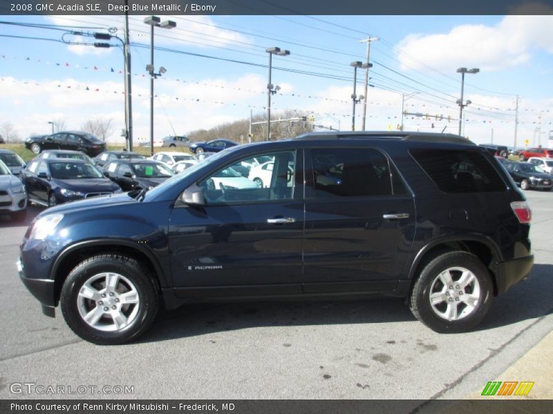  2008 Acadia SLE Deep Blue Metallic
