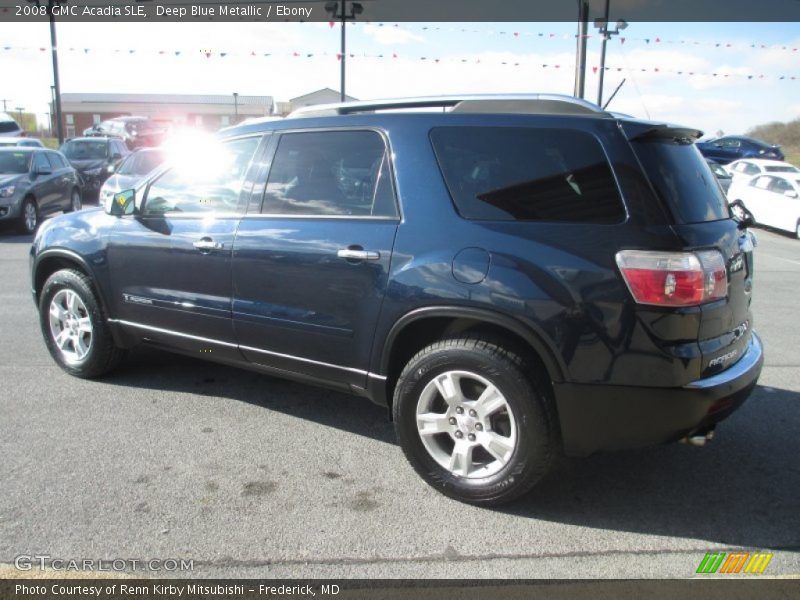 Deep Blue Metallic / Ebony 2008 GMC Acadia SLE