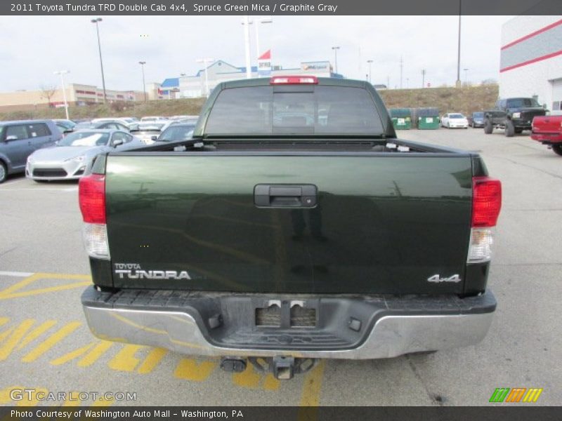 Spruce Green Mica / Graphite Gray 2011 Toyota Tundra TRD Double Cab 4x4
