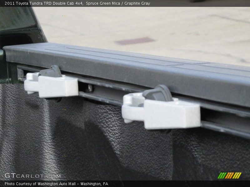 Spruce Green Mica / Graphite Gray 2011 Toyota Tundra TRD Double Cab 4x4