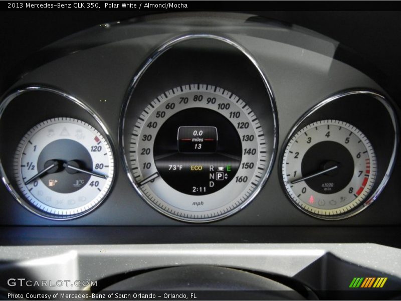 Polar White / Almond/Mocha 2013 Mercedes-Benz GLK 350