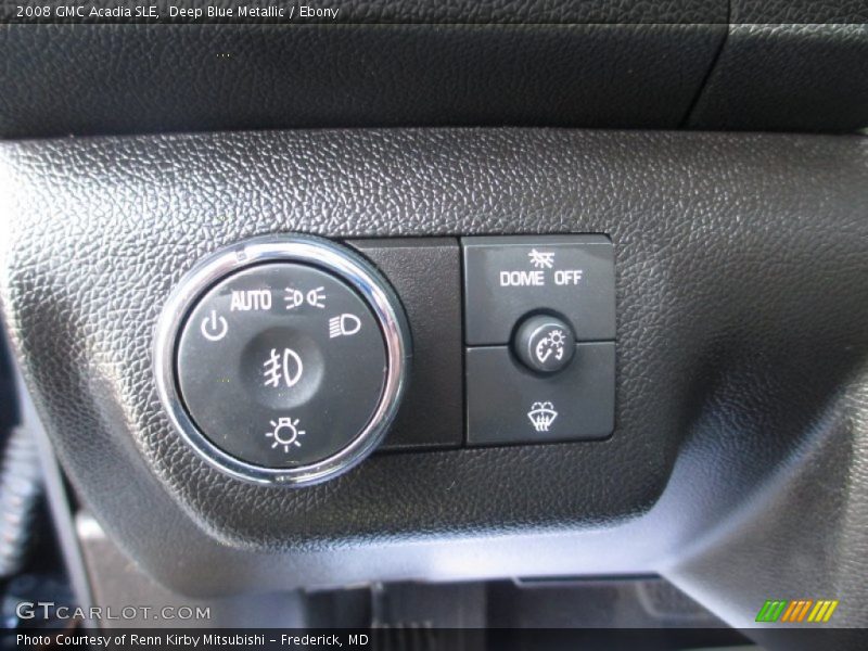 Deep Blue Metallic / Ebony 2008 GMC Acadia SLE
