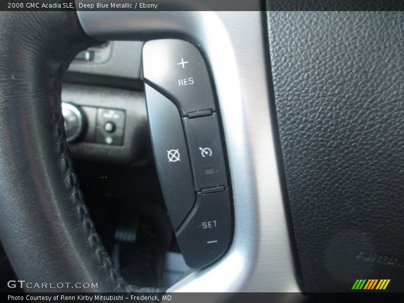 Deep Blue Metallic / Ebony 2008 GMC Acadia SLE