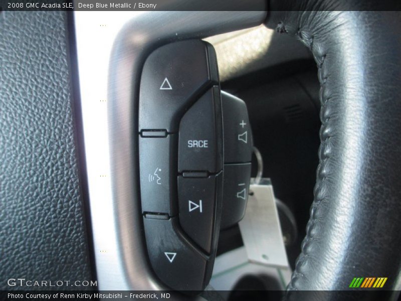 Deep Blue Metallic / Ebony 2008 GMC Acadia SLE