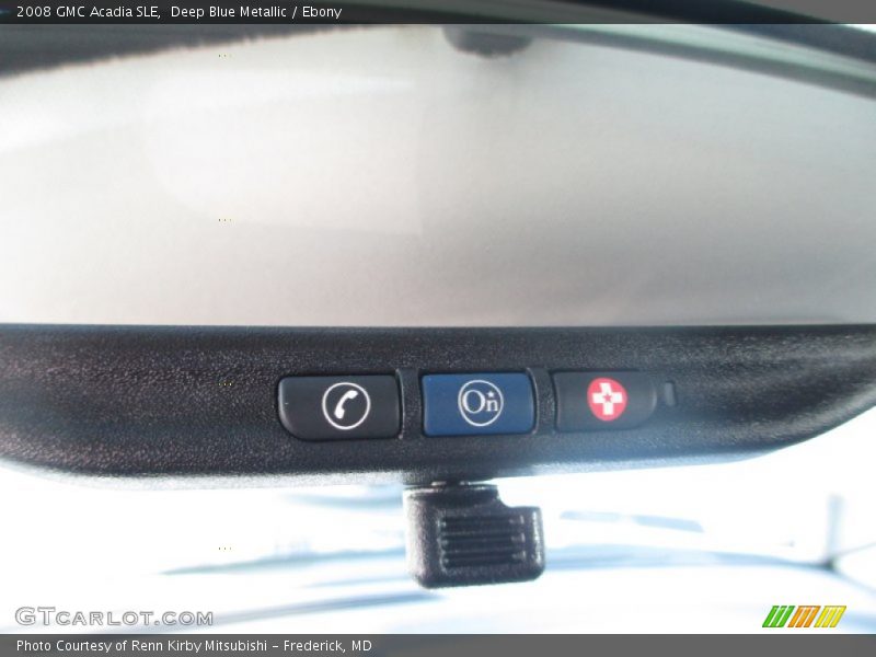 Deep Blue Metallic / Ebony 2008 GMC Acadia SLE