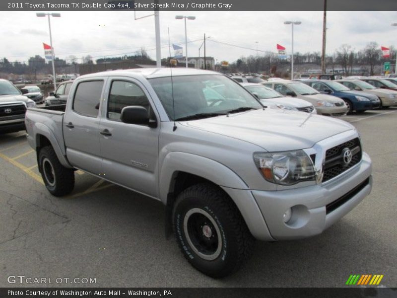 Front 3/4 View of 2011 Tacoma TX Double Cab 4x4