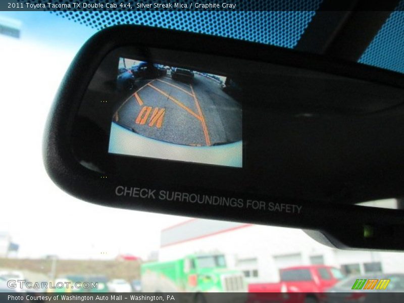 Silver Streak Mica / Graphite Gray 2011 Toyota Tacoma TX Double Cab 4x4