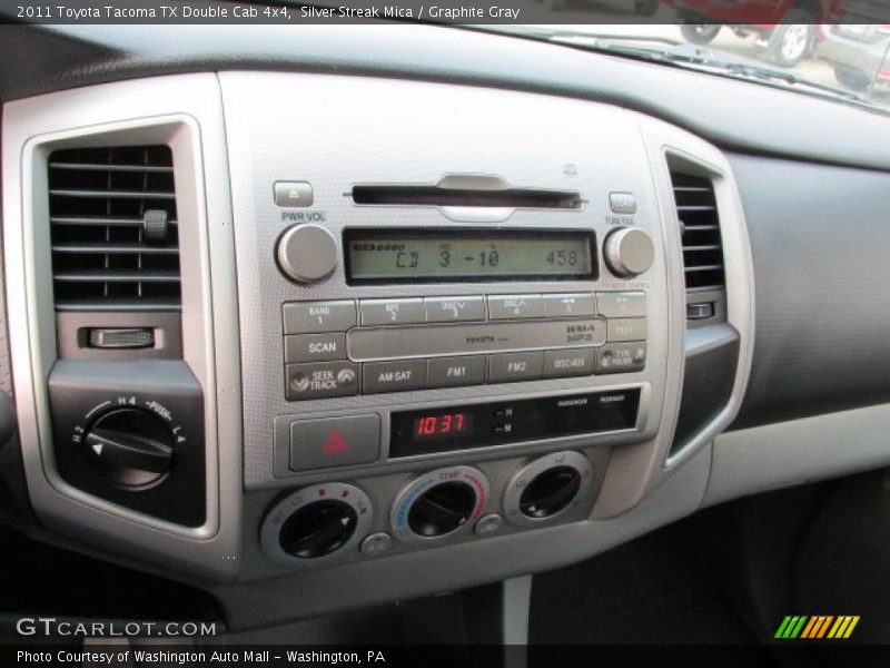 Controls of 2011 Tacoma TX Double Cab 4x4