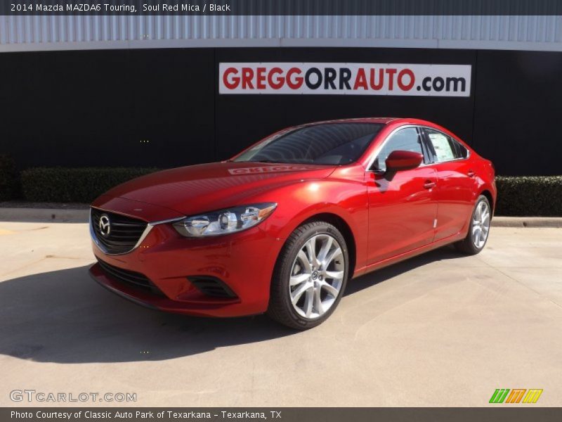 Soul Red Mica / Black 2014 Mazda MAZDA6 Touring