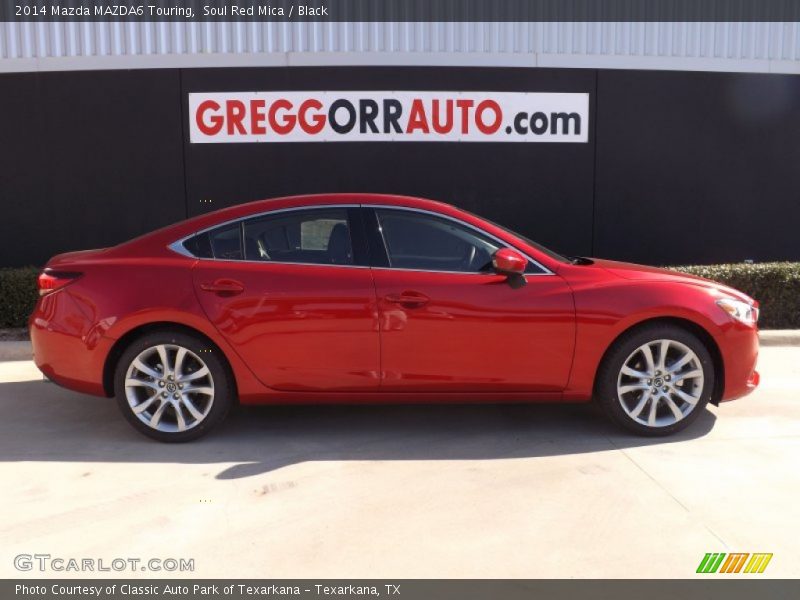 Soul Red Mica / Black 2014 Mazda MAZDA6 Touring