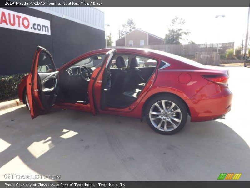 Soul Red Mica / Black 2014 Mazda MAZDA6 Touring