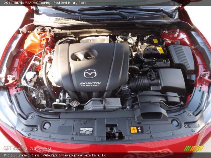  2014 MAZDA6 Touring Engine - 2.5 Liter SKYACTIV-G DI DOHC 16-valve VVT 4 Cyinder