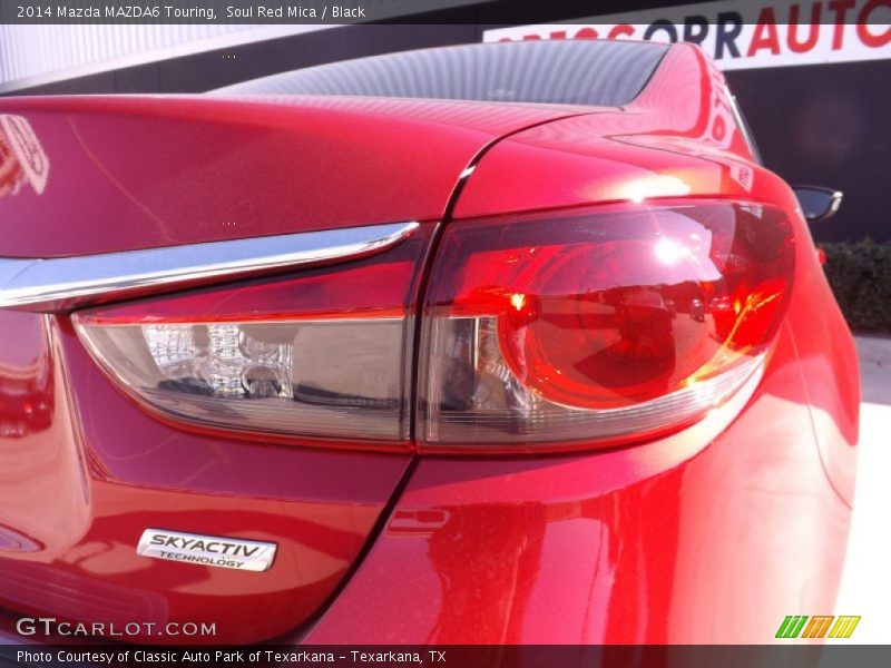 Soul Red Mica / Black 2014 Mazda MAZDA6 Touring
