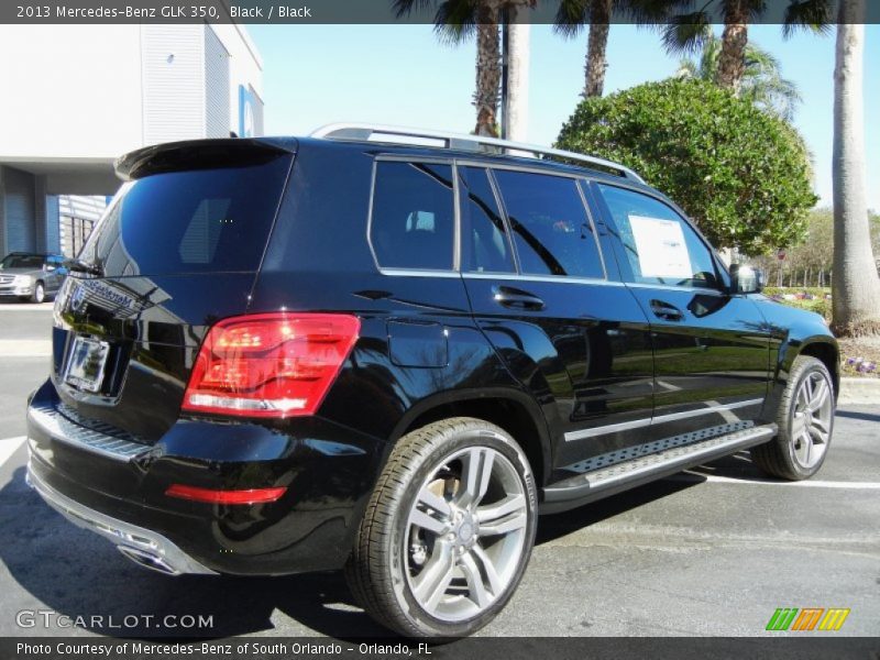 Black / Black 2013 Mercedes-Benz GLK 350