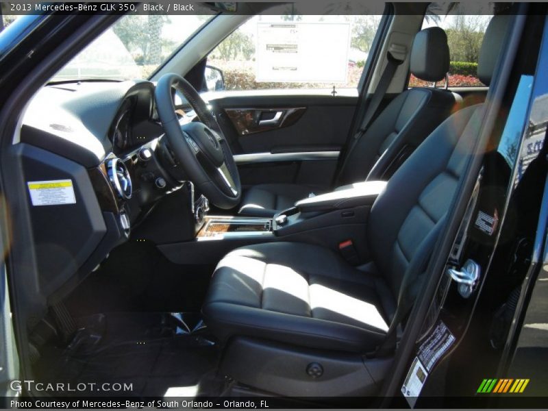 Black / Black 2013 Mercedes-Benz GLK 350