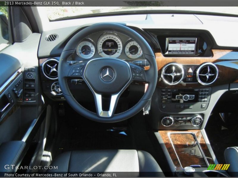 Black / Black 2013 Mercedes-Benz GLK 350