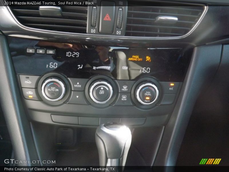 Soul Red Mica / Black 2014 Mazda MAZDA6 Touring