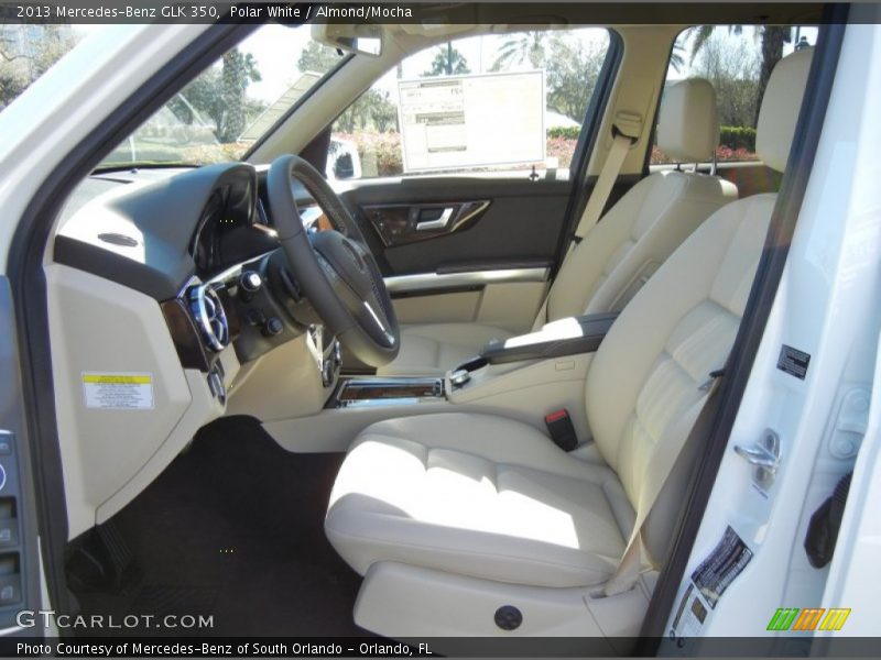 Polar White / Almond/Mocha 2013 Mercedes-Benz GLK 350