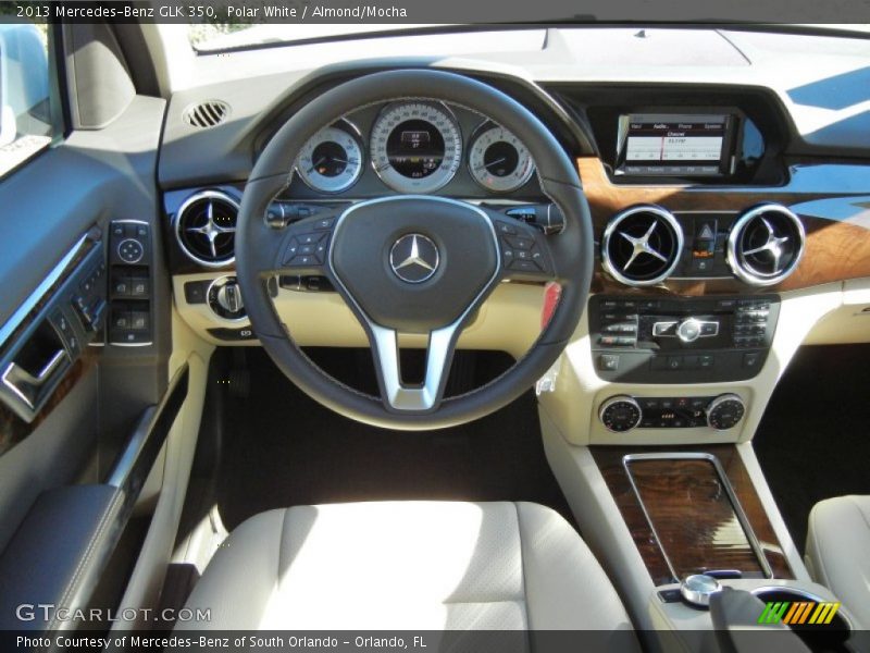Polar White / Almond/Mocha 2013 Mercedes-Benz GLK 350