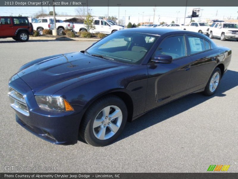 Front 3/4 View of 2013 Charger SXT