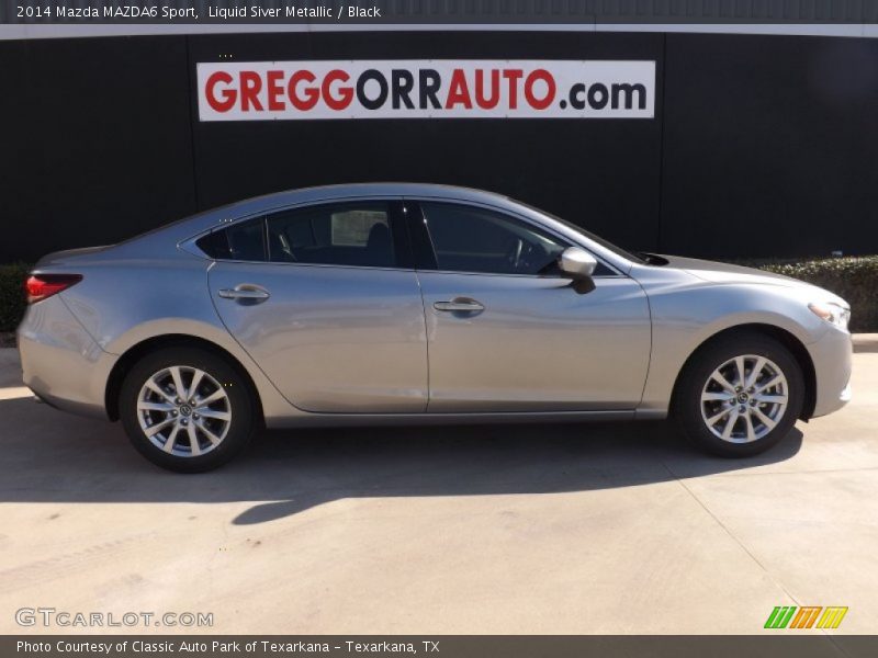 Liquid Siver Metallic / Black 2014 Mazda MAZDA6 Sport