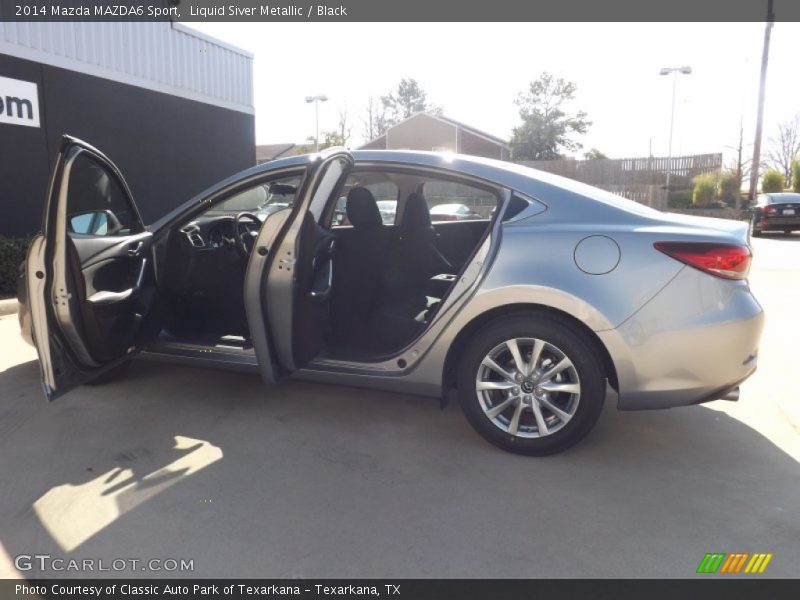 Liquid Siver Metallic / Black 2014 Mazda MAZDA6 Sport