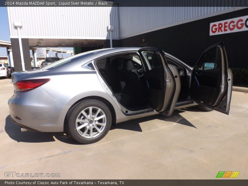 Liquid Siver Metallic / Black 2014 Mazda MAZDA6 Sport
