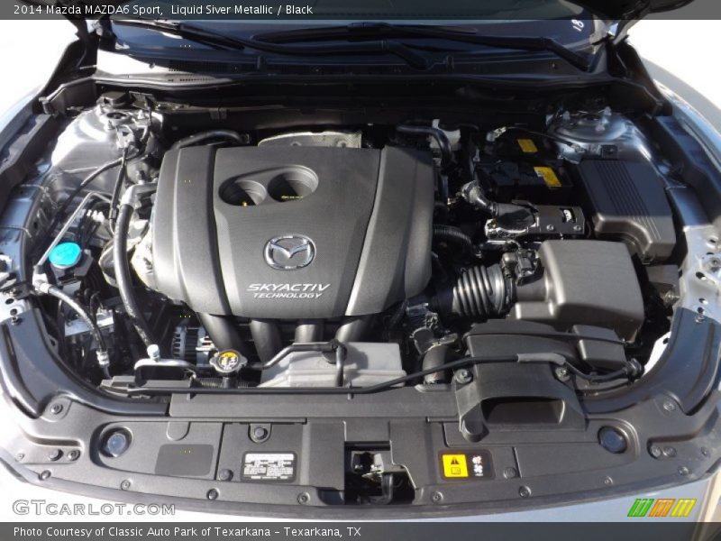  2014 MAZDA6 Sport Engine - 2.5 Liter SKYACTIV-G DI DOHC 16-valve VVT 4 Cyinder