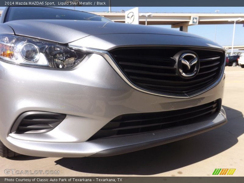 Liquid Siver Metallic / Black 2014 Mazda MAZDA6 Sport