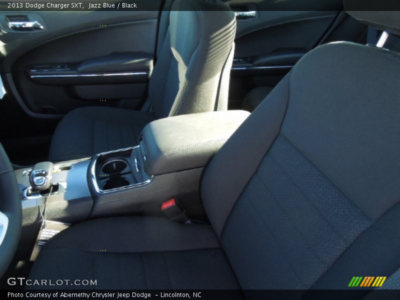 Jazz Blue / Black 2013 Dodge Charger SXT
