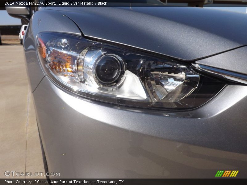 Liquid Siver Metallic / Black 2014 Mazda MAZDA6 Sport