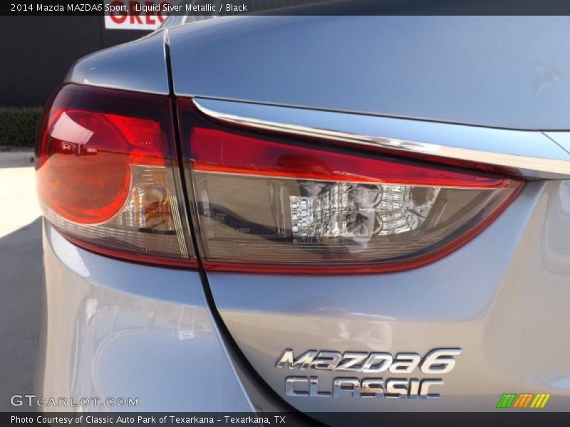 Liquid Siver Metallic / Black 2014 Mazda MAZDA6 Sport