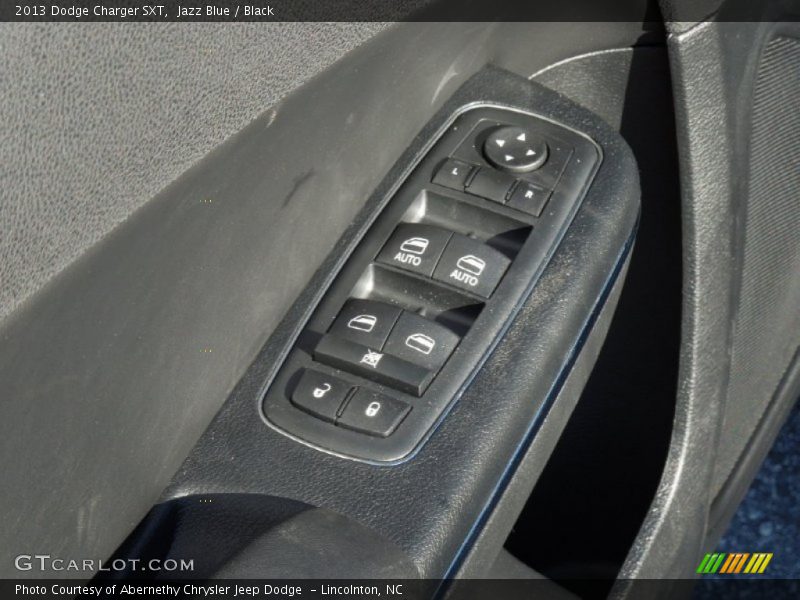 Jazz Blue / Black 2013 Dodge Charger SXT