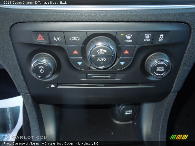 Controls of 2013 Charger SXT