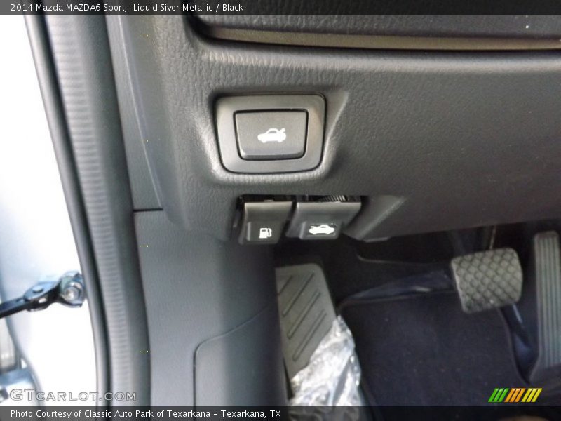 Liquid Siver Metallic / Black 2014 Mazda MAZDA6 Sport