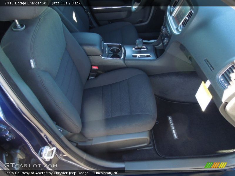 Jazz Blue / Black 2013 Dodge Charger SXT