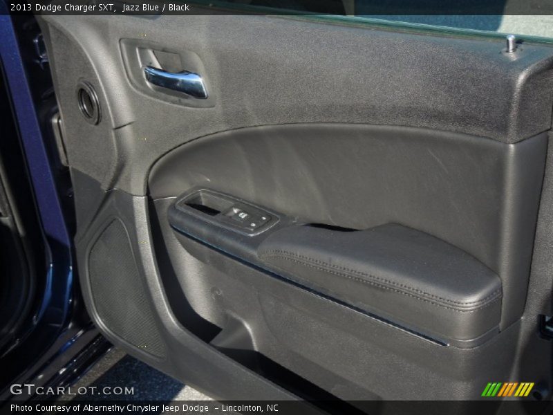 Jazz Blue / Black 2013 Dodge Charger SXT