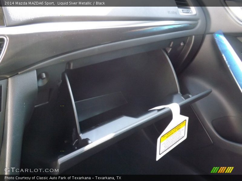 Liquid Siver Metallic / Black 2014 Mazda MAZDA6 Sport