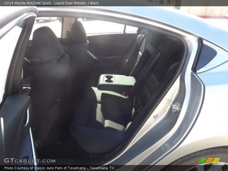 Liquid Siver Metallic / Black 2014 Mazda MAZDA6 Sport
