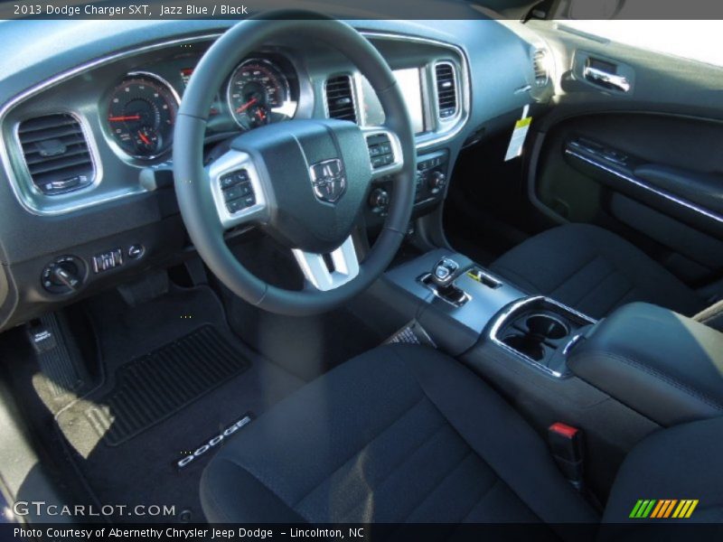 Black Interior - 2013 Charger SXT 