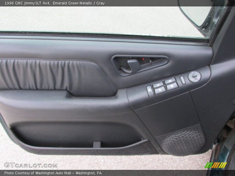 Emerald Green Metallic / Gray 1996 GMC Jimmy SLT 4x4