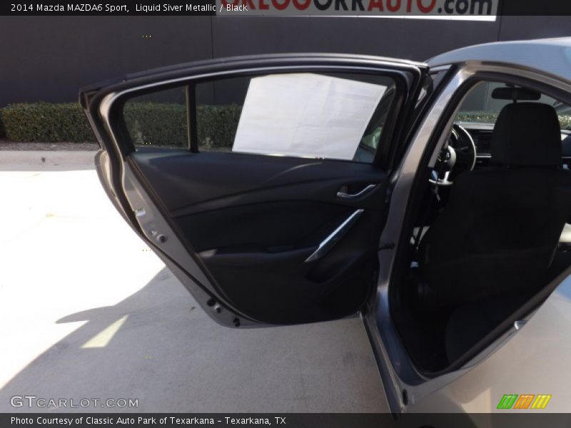 Liquid Siver Metallic / Black 2014 Mazda MAZDA6 Sport