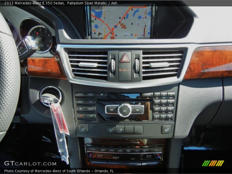 Palladium Silver Metallic / Ash 2013 Mercedes-Benz E 350 Sedan