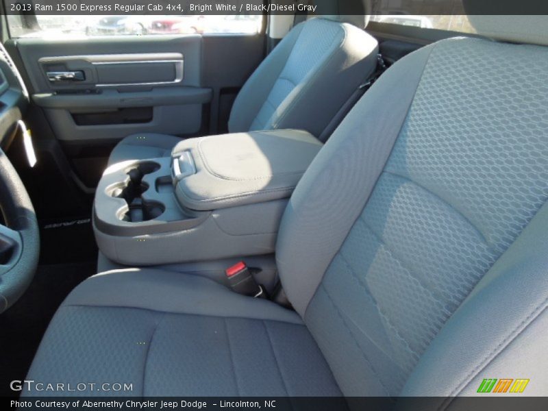 Bright White / Black/Diesel Gray 2013 Ram 1500 Express Regular Cab 4x4
