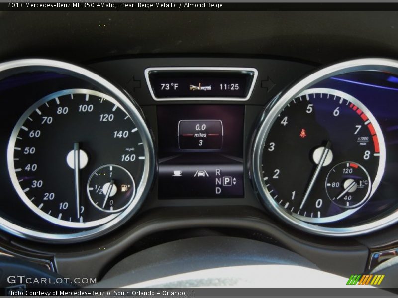Pearl Beige Metallic / Almond Beige 2013 Mercedes-Benz ML 350 4Matic