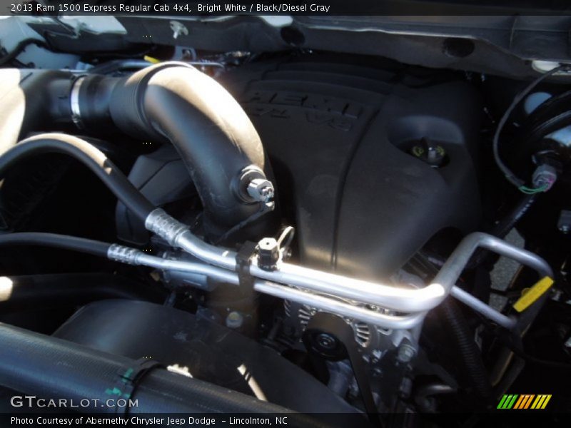 Bright White / Black/Diesel Gray 2013 Ram 1500 Express Regular Cab 4x4